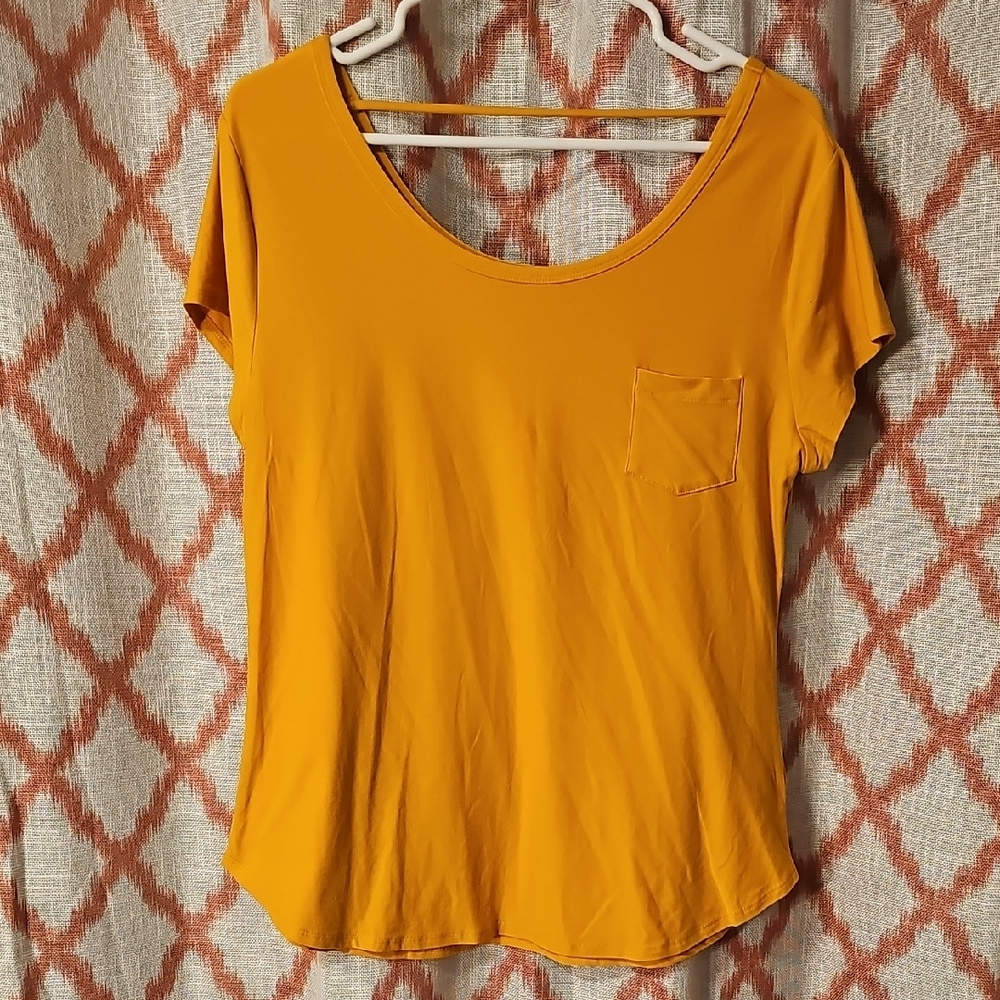 Women's Mustard Yellow Top